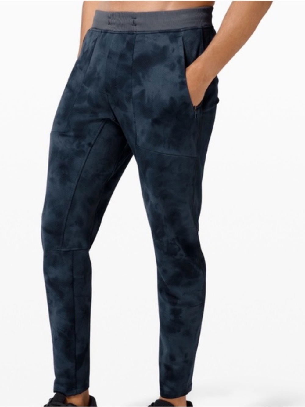 lululemon athletica Navy Tie-Dye Jogger Pants